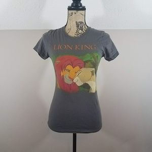 Disney Lion King Gray T-shirt Sz S